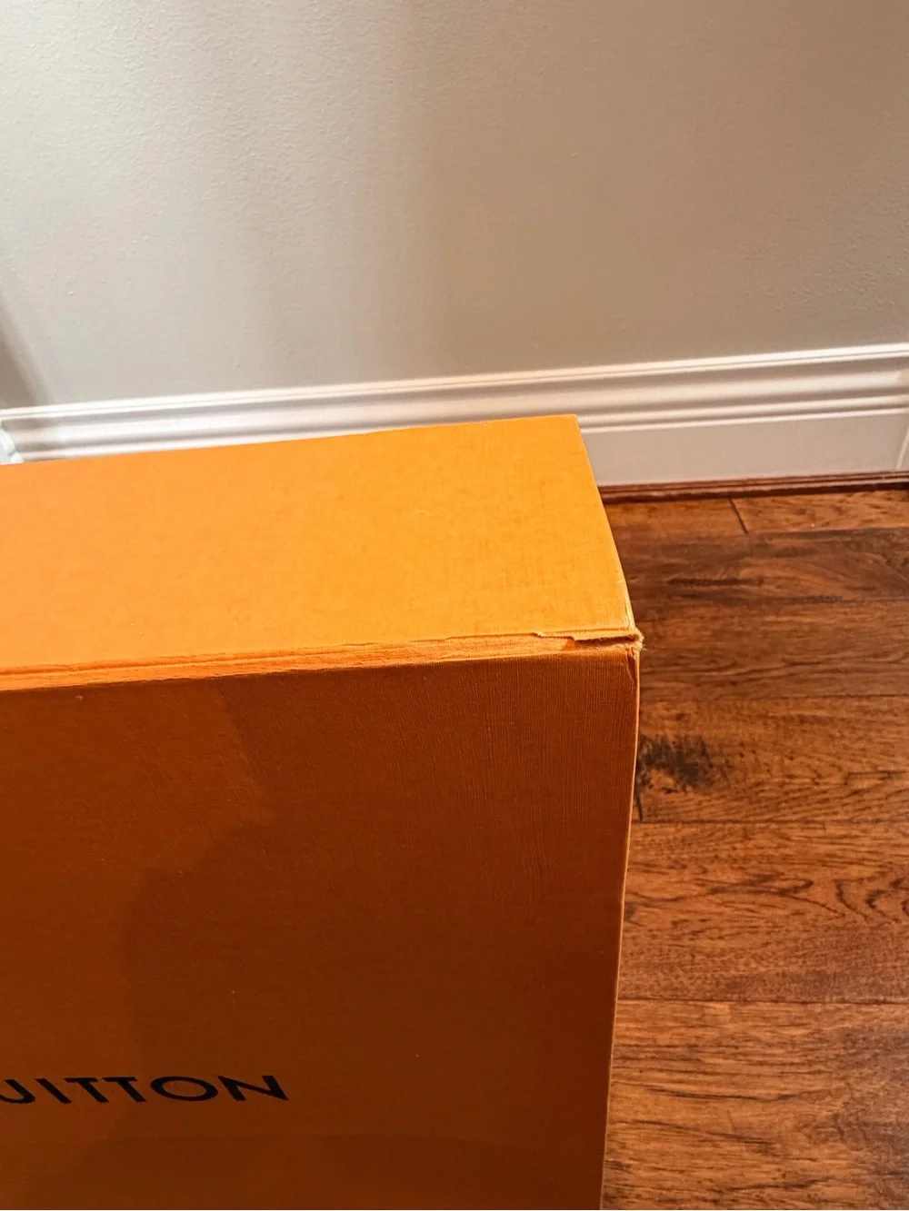 Louis Vuitton Orange Signature Gift Boxes